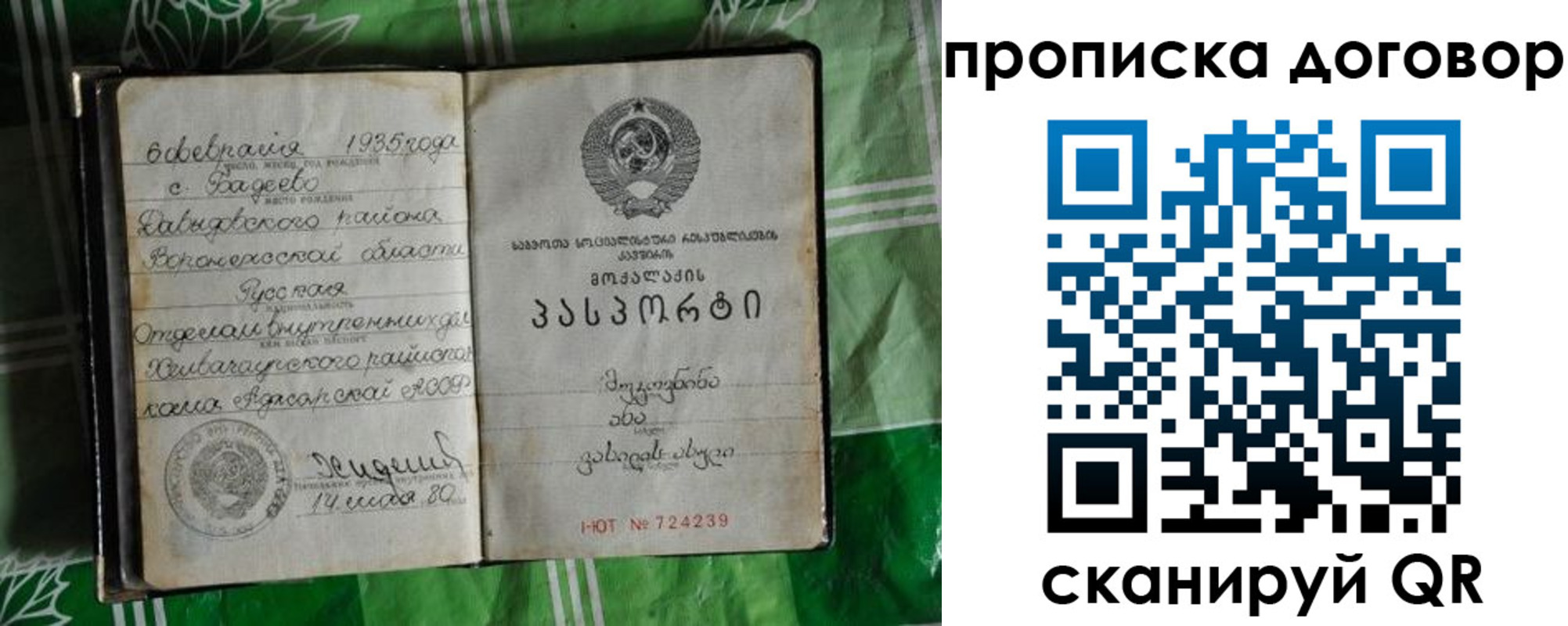 прописка в Великом Устюге
